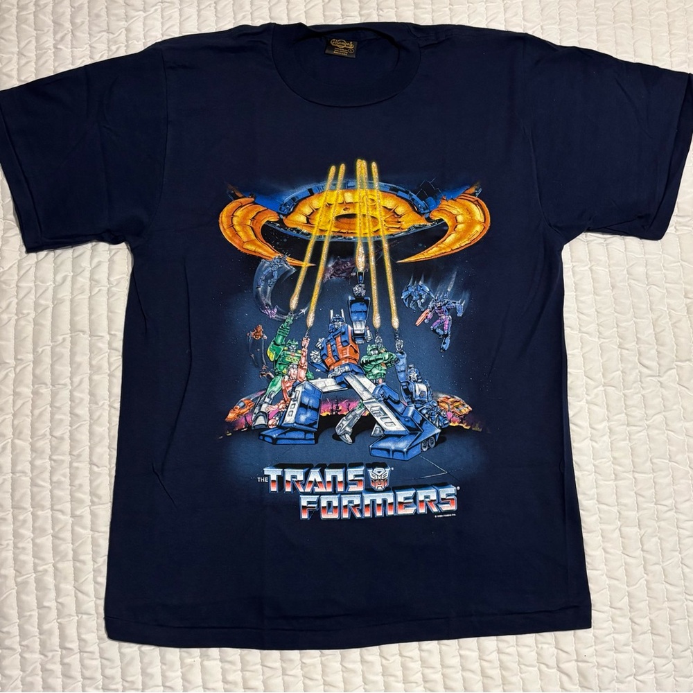 Vintage The Transformers Hasbro T Shirt. 1999 Vintage Deadstock